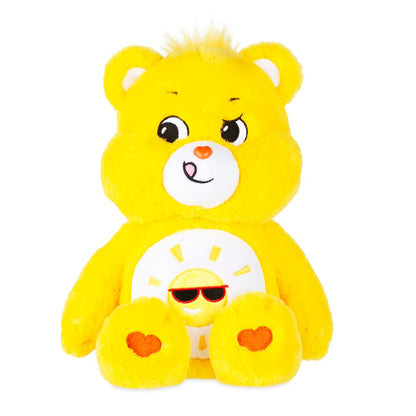 Care Bears | Funshine Bear 35cm Medium Plush | Collectable Cute Plush Toy, Cuddly Toys for Children, Soft Toys for Girls and Boys, Cute Teddies Suitable for Girls and Boys Ages 4+ | Basic Fun 22087