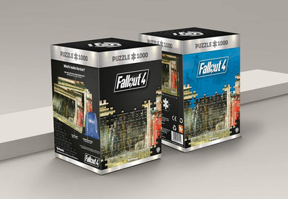 Fallout 4 Garage - puzzel 1000 stukjes 68cm x 48cm | inclusief poster en tas | Game-artwork voor volwassenen en tieners 1000 pcs Fallout 4 Garage