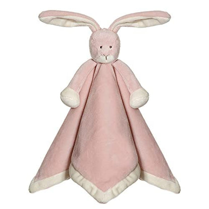 Teddykompaniet Båstad Cuddly Blanket Baby Diinglisar Rabbit Pink 4066 - Cuddle Blanket Baby 35 x 35 cm - Baby Cuddly Toy from 0 Months - Cuddly Blanket Baby Boy and Girl