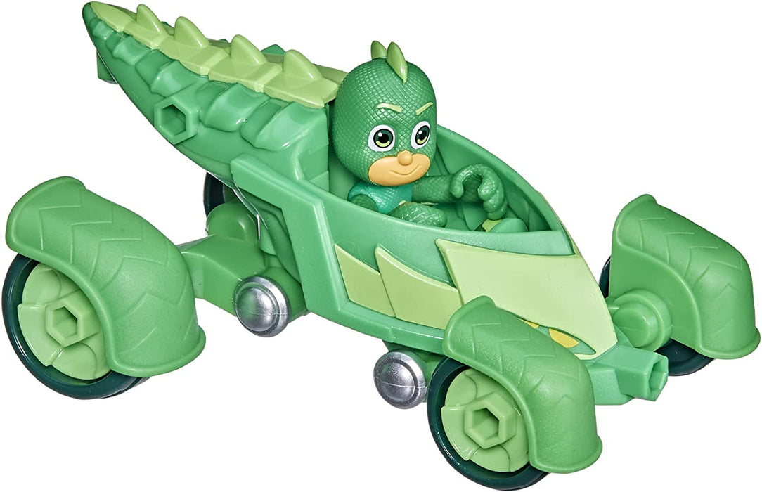 PJ Masks Gekko-Mobile Preschool Toy, Gekko Car with Gekko Action Figure for Kids Ages 3 and Up , Green