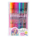 Depesche 11500 TOPModel - Fineliner Set with 10 Pens and 2 Stencils, Fine Painters in 10 Different Colours, Ideal for Writing, Drawing and Hand Lettering