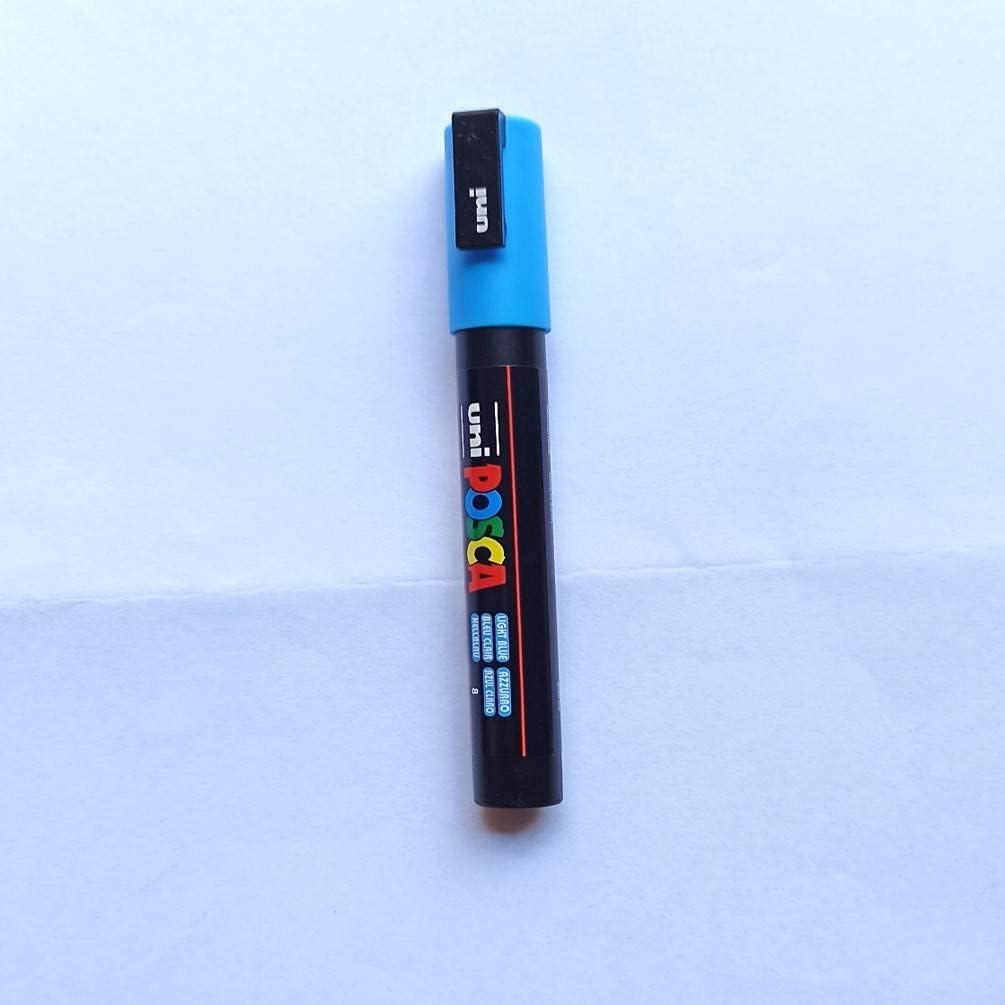 Posca - PC3M - Fine Tip Pen - Soft Colors, 8 pc