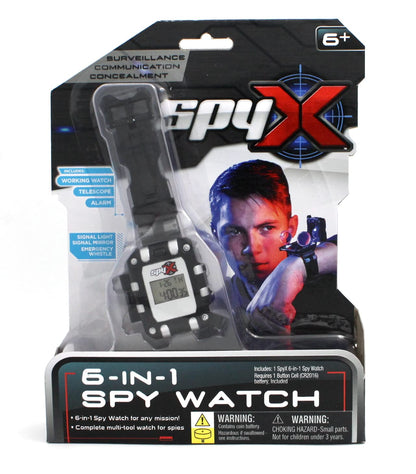 SpyX - 6 in 1 Spy Watch (20210