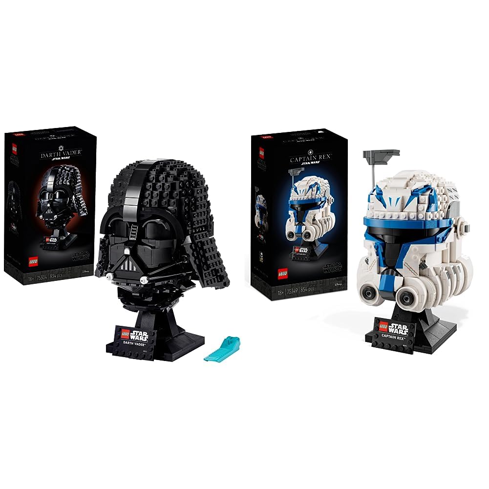 LEGO Star Wars Darth Vader Helm, Bauset für Erwachsene, Geschenk-Idee zum Valentinstag für Männer, Frauen, Ihn oder Sie, sammelbares Modell zum Bauen und Ausstellen 75304