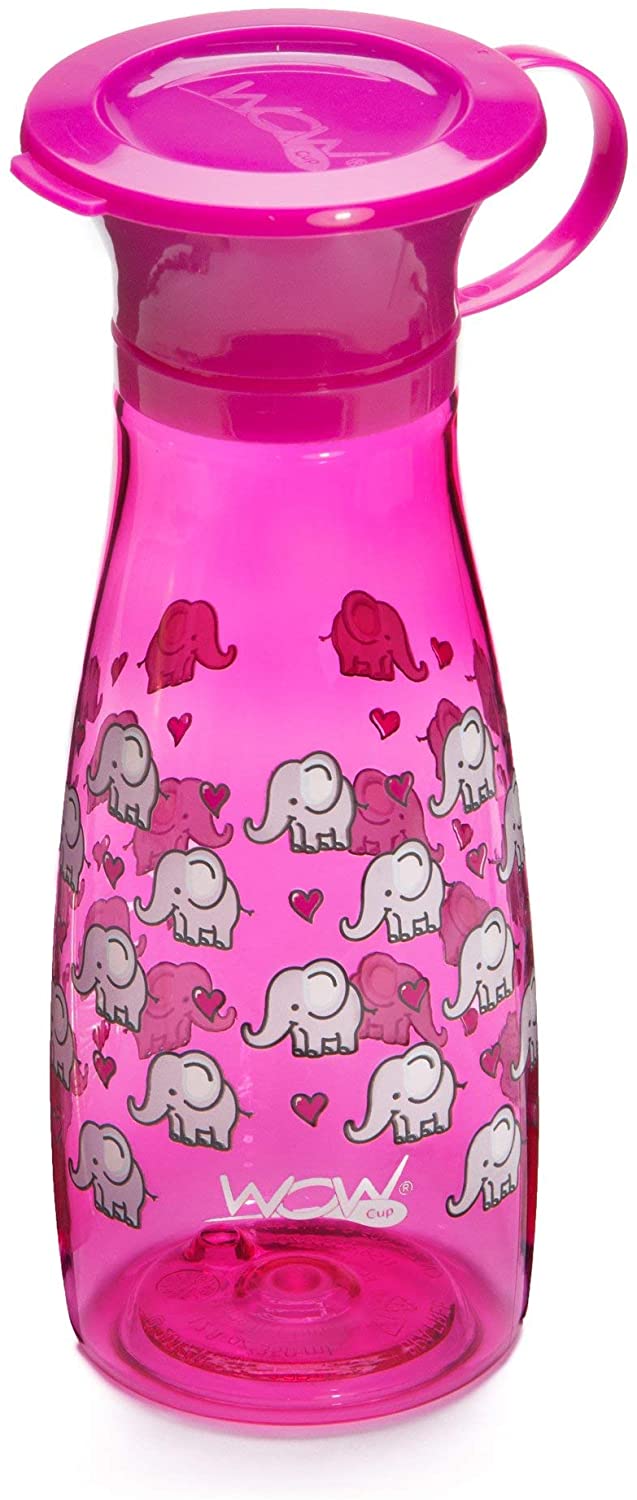 WOW CUP MINI 360 Sippy Cup, Pink, 12 oz / 350 ml