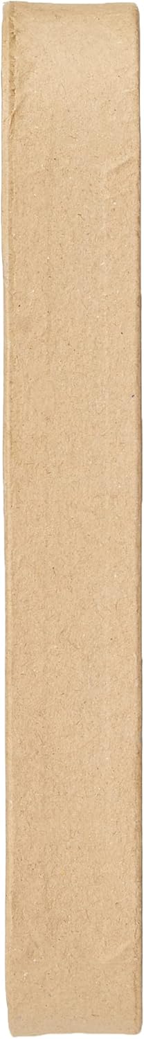 Creativ 26614 20.5 cm 1-Piece Papier Mache Letter O, Beige