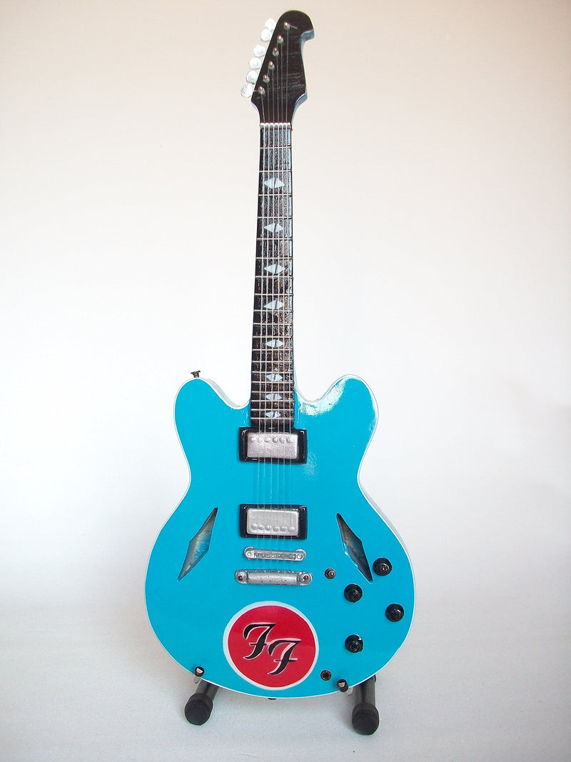Mini guitar collection natural wood - Foo Fighters - Dave Grohl
