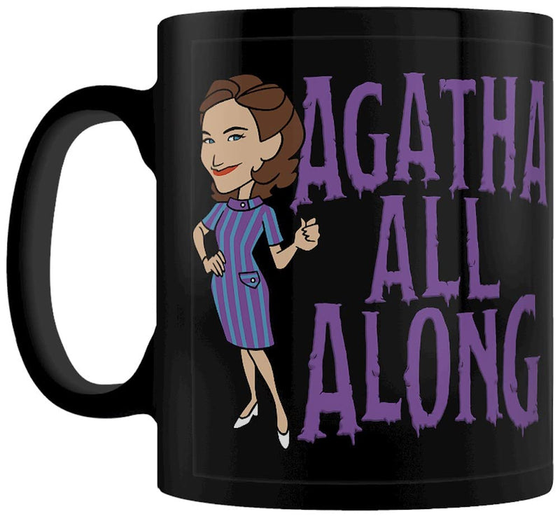 WandaVision All Along Agatha Mug (One Size) (Black/Purple