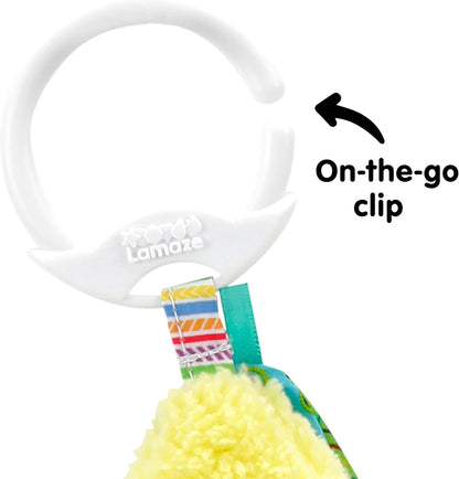 LAMAZE Bea the Banana, Clip on Pram and Pushchair Newborn Baby Toy, Sensory Toy for Babies with Colours and Sounds, Development Toy for Boys and Girls Aged 0 to 24 Months Bea Die Banane