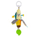 LAMAZE Bea the Banana, Clip on Pram and Pushchair Newborn Baby Toy, Sensory Toy for Babies with Colours and Sounds, Development Toy for Boys and Girls Aged 0 to 24 Months Bea Die Banane