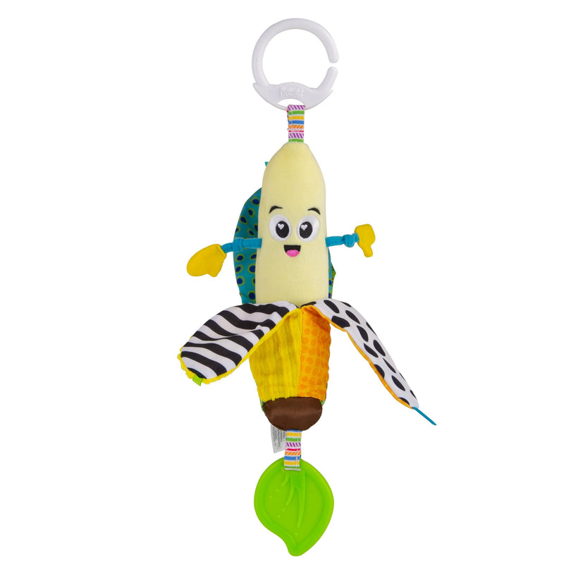 LAMAZE Bea the Banana, Clip on Pram and Pushchair Newborn Baby Toy, Sensory Toy for Babies with Colours and Sounds, Development Toy for Boys and Girls Aged 0 to 24 Months Bea Die Banane
