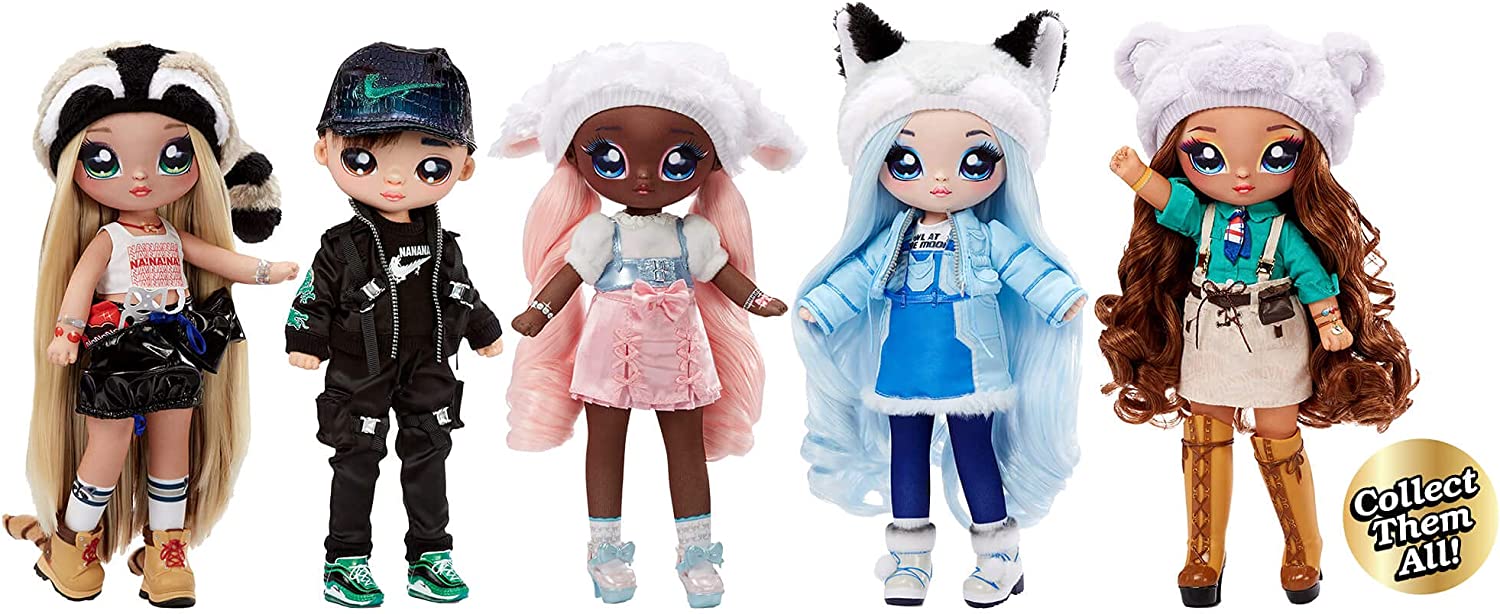 Na! Na! Na! Surprise 575528EUC Teens Fashion Doll-Collectable-27.94cm Soft Fabric Boy Doll, Dragon Inspired-Parker Scorch, 28 CM