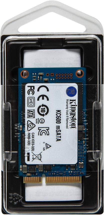 Kingston KC600 SSD 256GB SATA3 mSATA - SKC600MS/256G