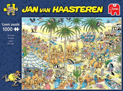 Jumbo, Jan Van Haasteren - The Start, Jigsaw Puzzles for Adults, 1,000 piece