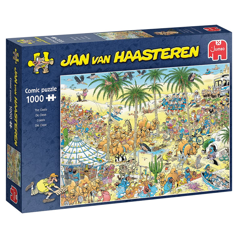 Jumbo, Jan Van Haasteren - The Start, Jigsaw Puzzles for Adults, 1,000 piece