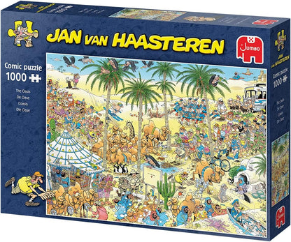 Jumbo, Jan Van Haasteren - The Start, Jigsaw Puzzles for Adults, 1,000 piece