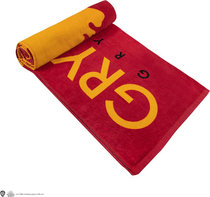 Cinereplicas Harry Potter - Beach Towel Gryffindor - Official License