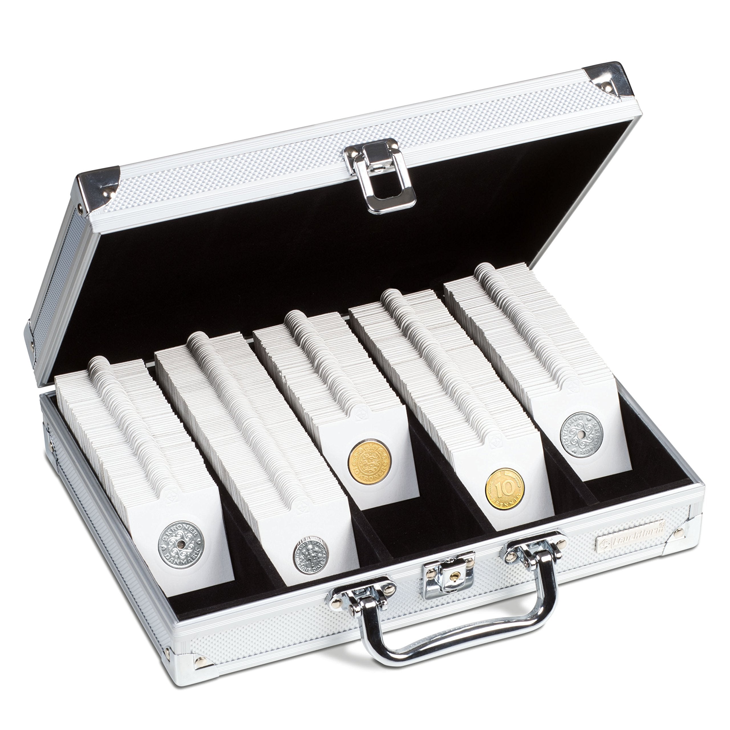 Leuchtturm 347829 Case for 650 coin holders, with 5 rows