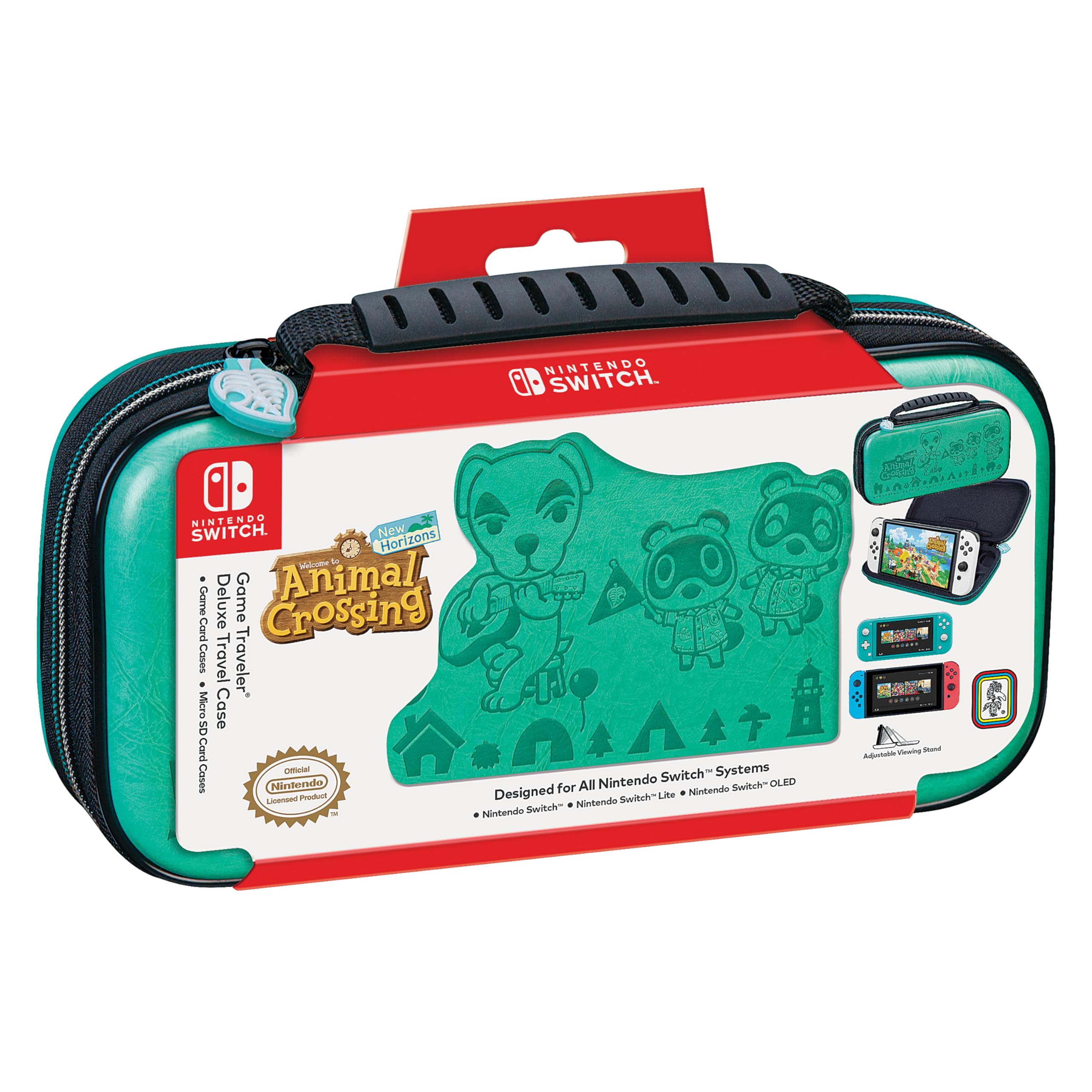 Nintendo - Schakeltas NNS36AC Animal Crossing Off. gelicentieerd videospellen, meerkleurig (437009