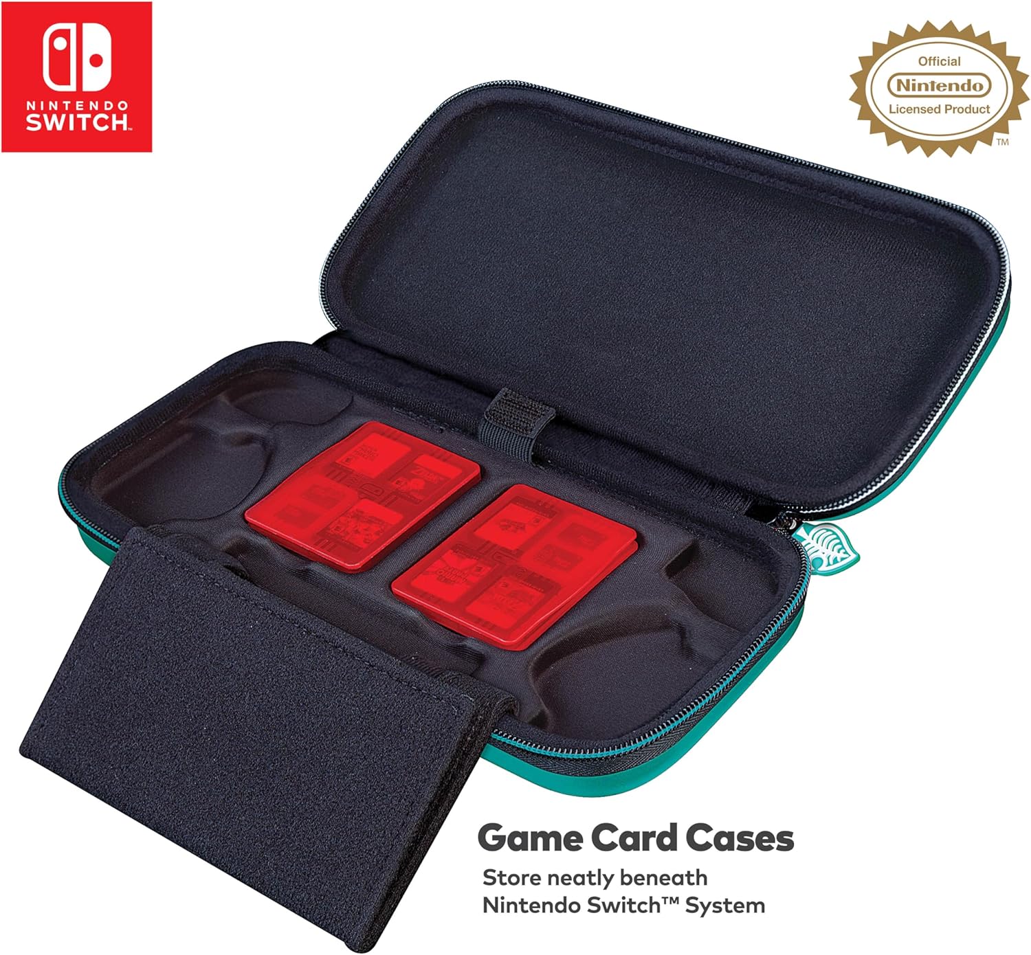 Nintendo - Schakeltas NNS36AC Animal Crossing Off. gelicentieerd videospellen, meerkleurig (437009
