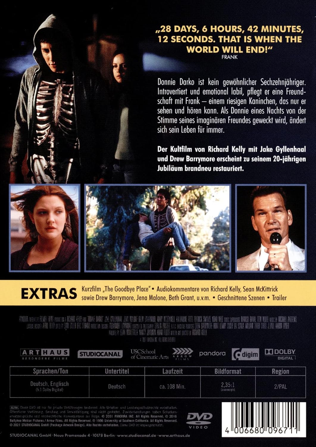 Donnie Darko DVD / Digital Remastered