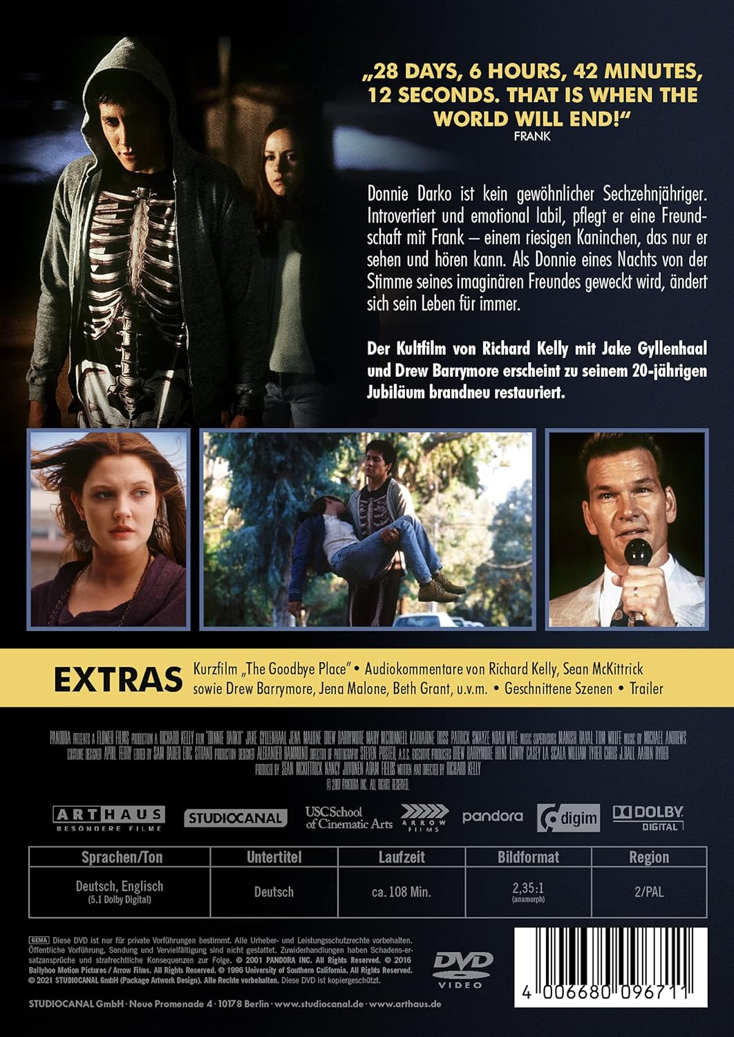 Donnie Darko DVD / Digital Remastered