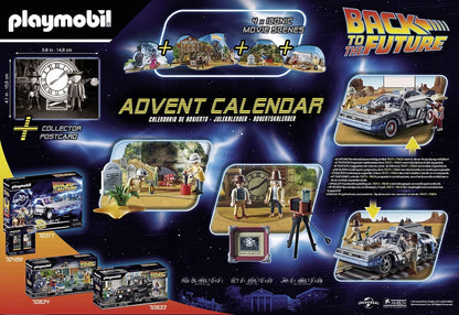PLAYMOBIL Advent Calendar 70576 "Back To The Future Part III", For Children Ages 5+