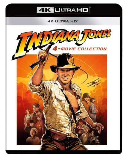 Indiana Jones Quardrilogy (4K UHD Blu-ray