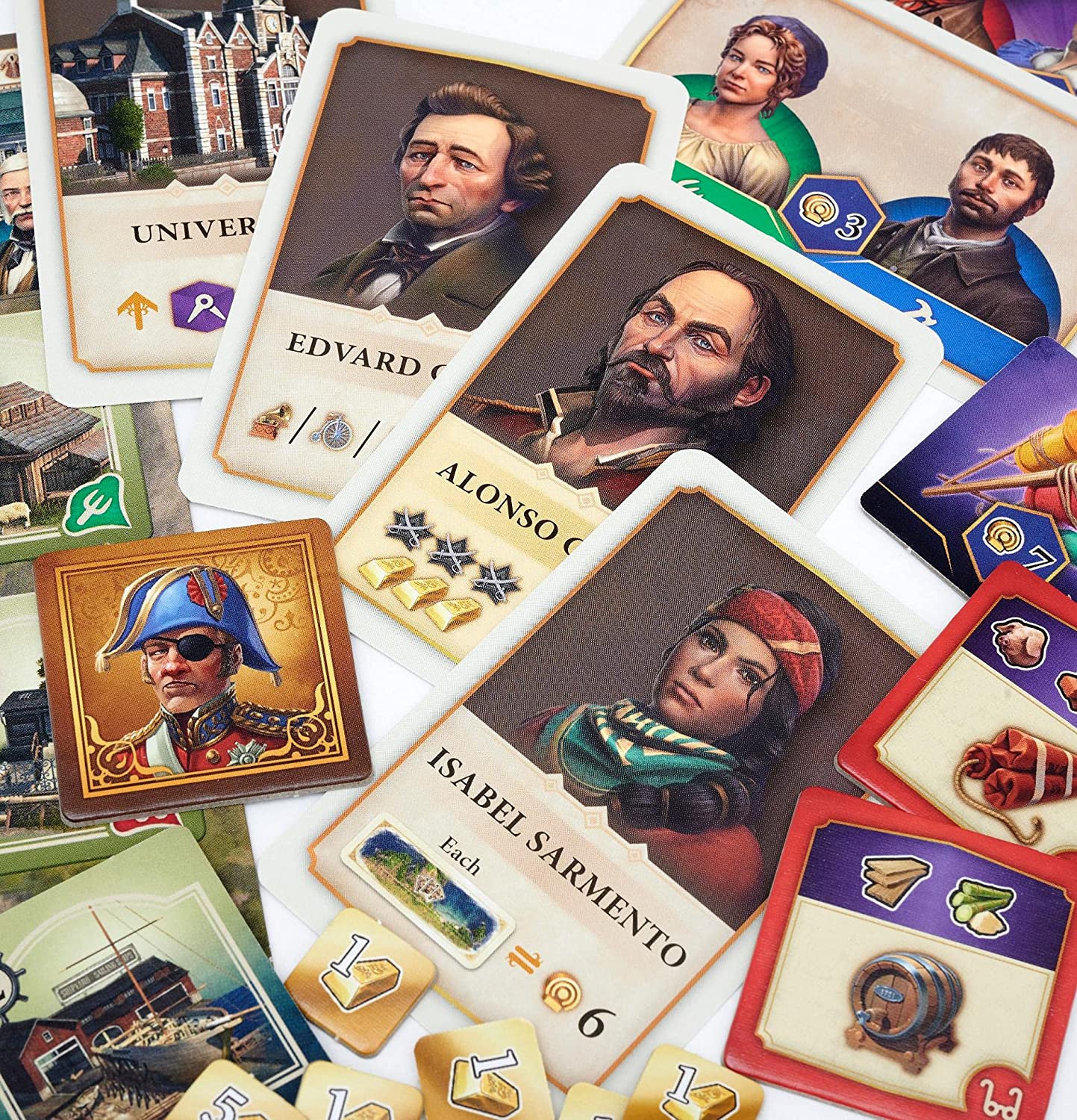 Thames & Kosmos | 680428 | Anno 1800 | Board Game | Strategy Game | Ubisoft Entertainment | Martin Wallace | 12 +