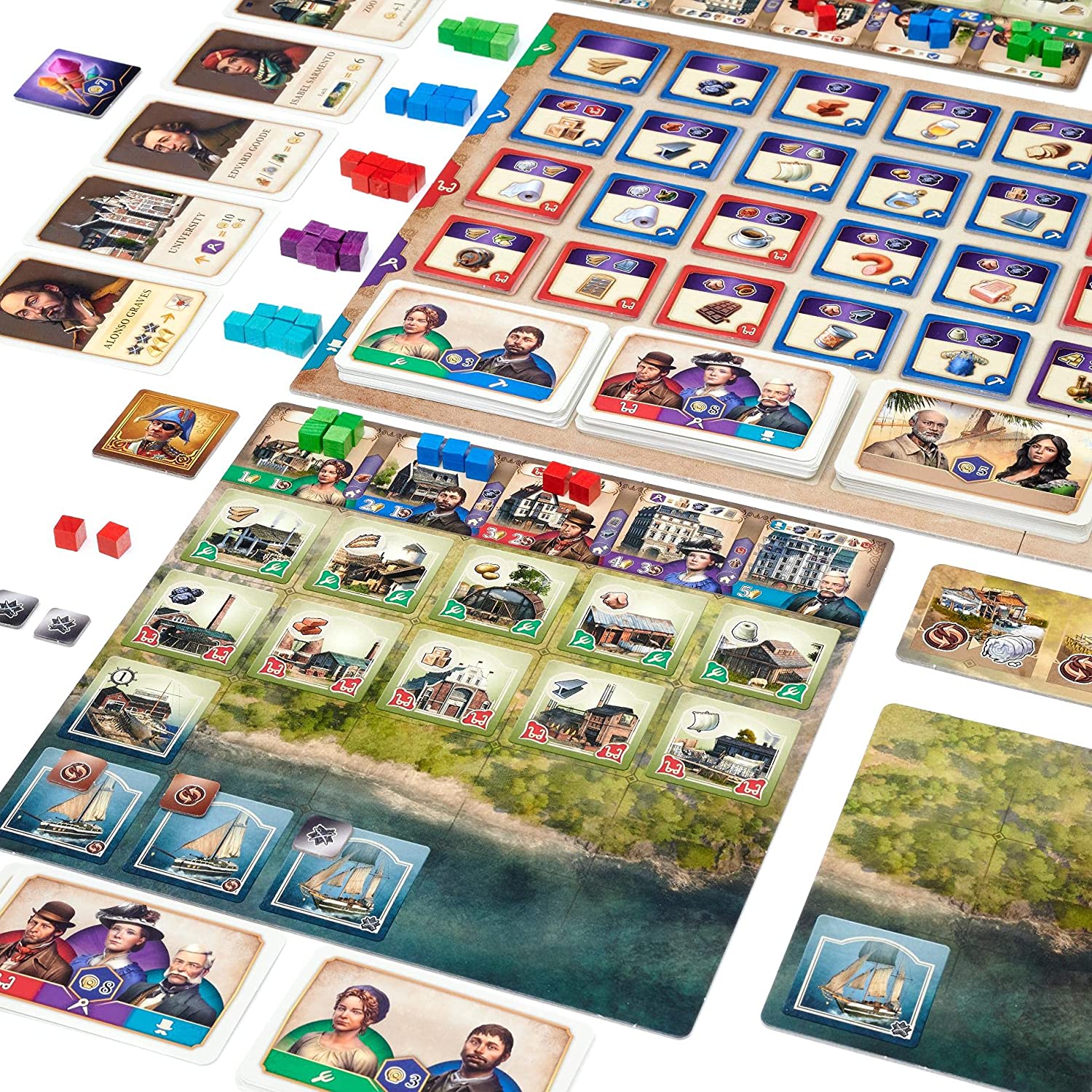 Thames & Kosmos | 680428 | Anno 1800 | Board Game | Strategy Game | Ubisoft Entertainment | Martin Wallace | 12 +