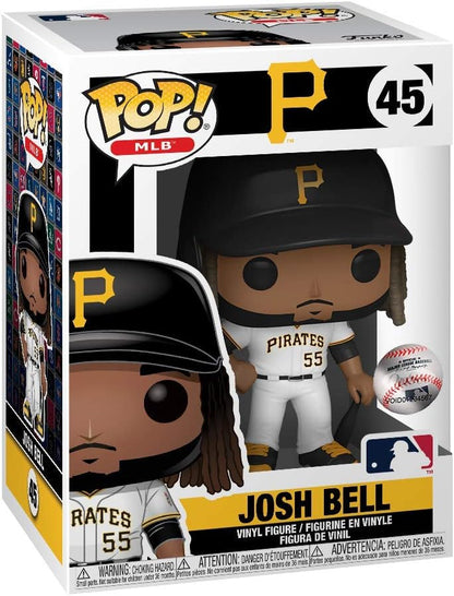 Funko POP! MLB: Pirates-Josh Bell - Collectable Vinyl Figure - Gift Idea - Official Merchandise - Toys for Kids & Adults - Sports Fans - Model Figure for Collectors and Display