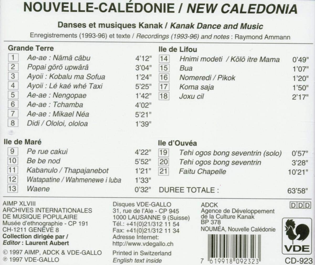 Kanak Dance & Music from New Caldonia