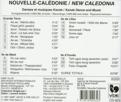 Kanak Dance & Music from New Caldonia