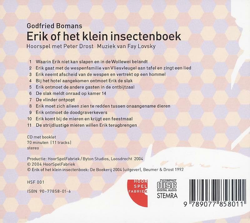 Godfried Bomans - Erik Of Het Klein Insectenboek (Cd)