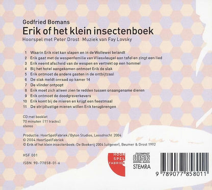 Godfried Bomans - Erik Of Het Klein Insectenboek (Cd)
