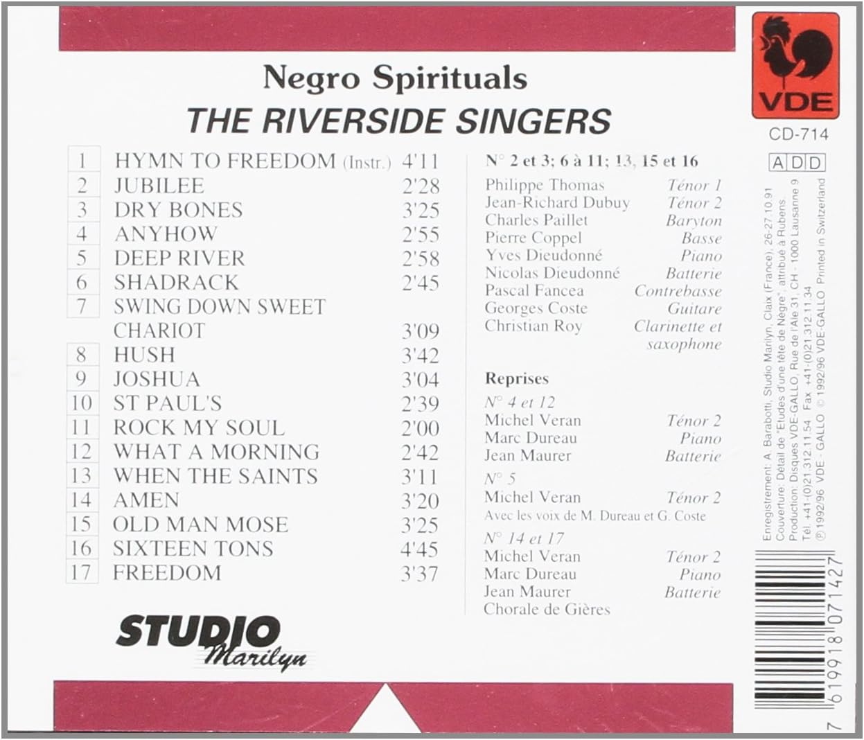 Negro Spirituals