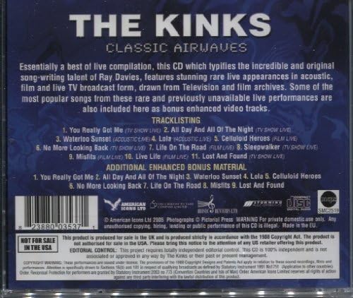 The Kinks - Classic Airwaves - New And Sealed