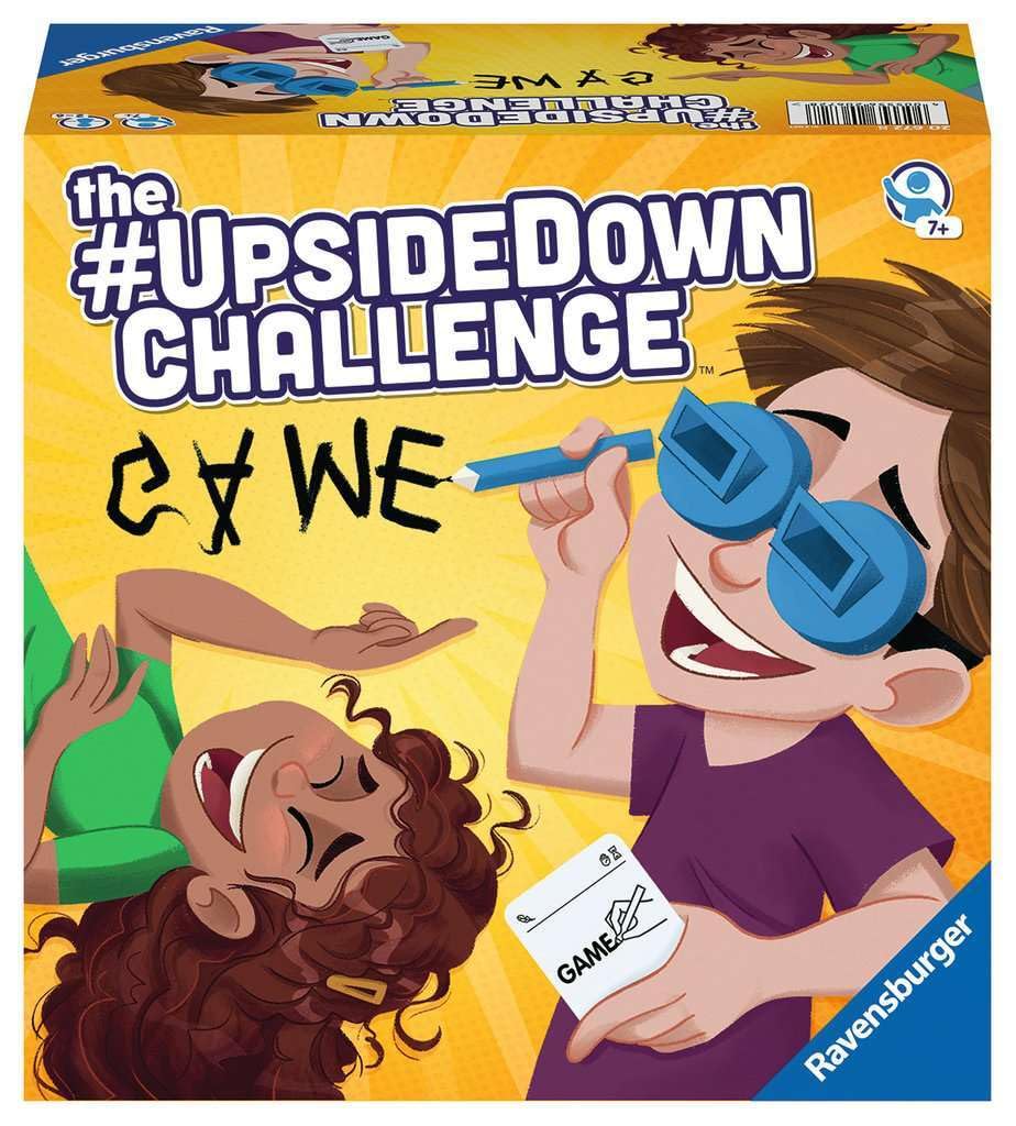 Ravensburger – Upside Down Challenge Game - Jeu d'ambiance pour famille - Jeu d'action et d'adresse pour 2 à 6 joueurs à partir de 7 ans - 20672 - Multilingue (Français inclus