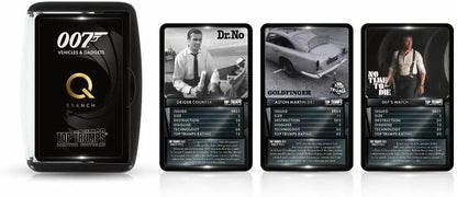 Top Trumps James Bond Gadgets and Vehicles Limited Editions Card Game, play with iconic gadgets and vehicles including Aston Martin DBS, Golden Gun and the Q Boat, for players aged 12 plus