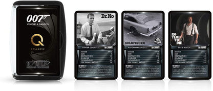 Top Trumps James Bond Gadgets and Vehicles Limited Editions Card Game, play with iconic gadgets and vehicles including Aston Martin DBS, Golden Gun and the Q Boat, for players aged 12 plus