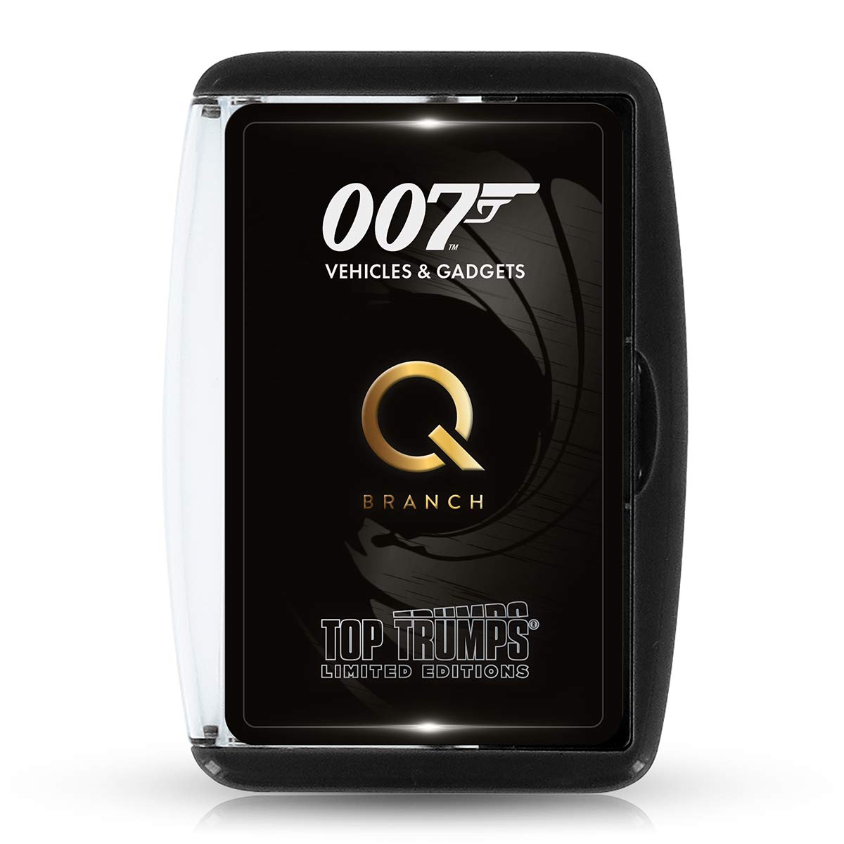 Top Trumps James Bond Gadgets and Vehicles Limited Editions Card Game, play with iconic gadgets and vehicles including Aston Martin DBS, Golden Gun and the Q Boat, for players aged 12 plus