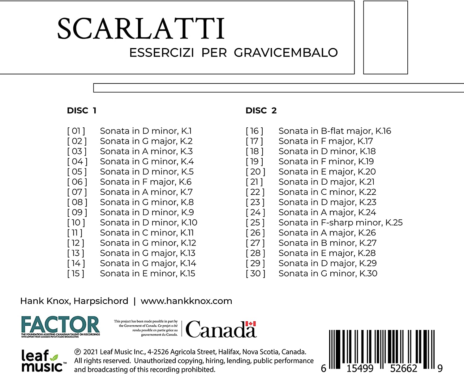 Essercizi Per Gravicembalo