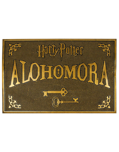 Pyramid International Harry Potter Door Mat, (Alohomora Design) 40cm x 60cm Rubber Doormat - Official Harry Potter Merchandise Standard See Picture
