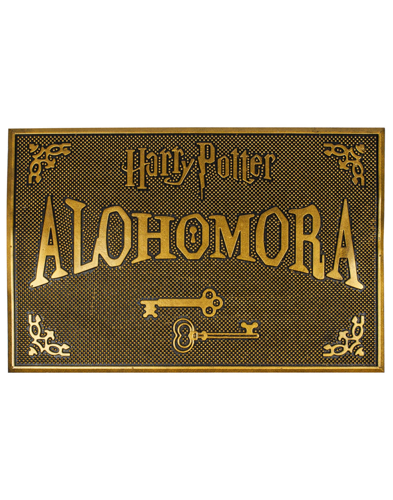 Pyramid International Harry Potter Door Mat, (Alohomora Design) 40cm x 60cm Rubber Doormat - Official Harry Potter Merchandise Standard See Picture