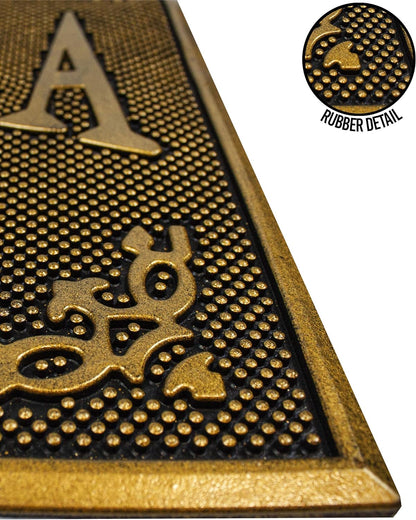 Pyramid International Harry Potter Door Mat, (Alohomora Design) 40cm x 60cm Rubber Doormat - Official Harry Potter Merchandise Standard See Picture