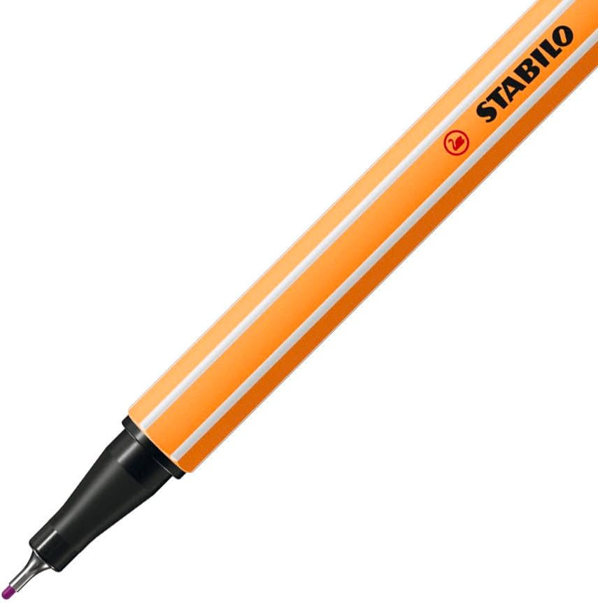 Fineliner - STABILO Point 88 Arty Rollerset of 25 Assorted Colours