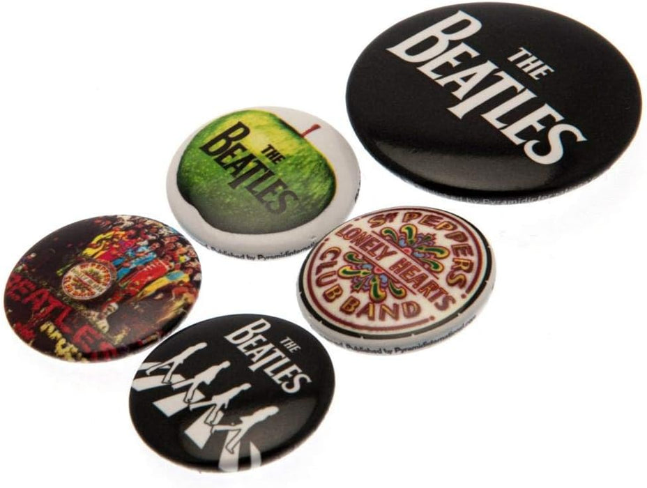 Pyramid International BP80476 The Beatle - 1 insignia grande (4 x 25 mm) y 4 más pequeños (1 x 38 mm