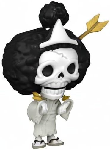 Funko 54463 Pop Animation One Piece Brook, Collectable Vinyl Figure For Kids And Adults, Multicoloured