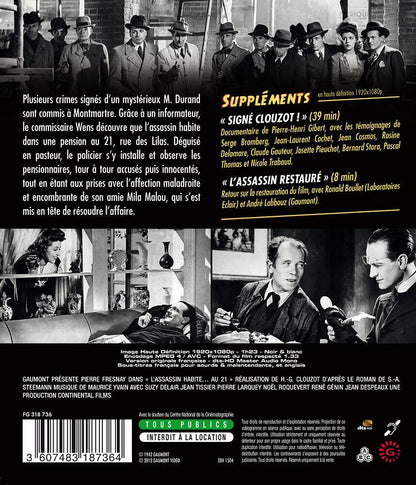 The Murderer Lives at Number 21 (1942) ( L'assassin habite... au 21 ) ( The Murderer Lives at Number Twenty One )