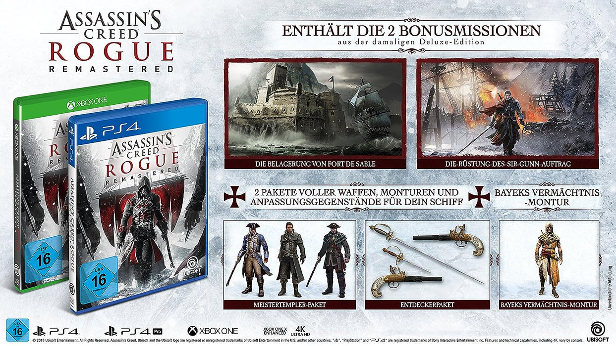 Assassin's Creed Rogue Remastered -